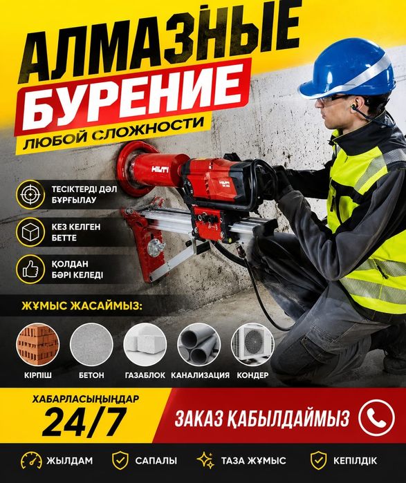 Алмазное сверление бурение