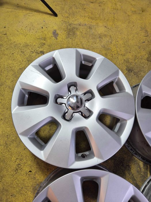 4 Jante Aliaj 5x112 16'' OEM VW Golf Passat Caddy Tiguan Sharan Touran