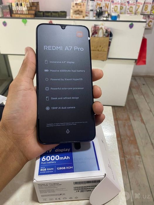 A 7 Pro yangi, Redmi Note 7, 9c Sotiladi