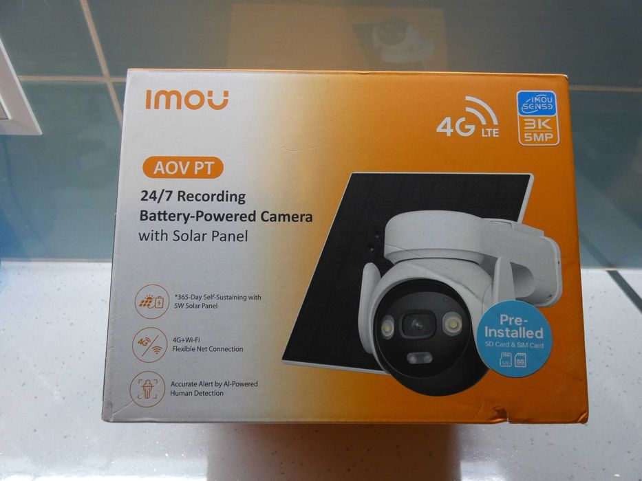 IMOU(Dahua) WiFi, 4G/LTE Соларни, Акумулаторни IP Охранителни Камери