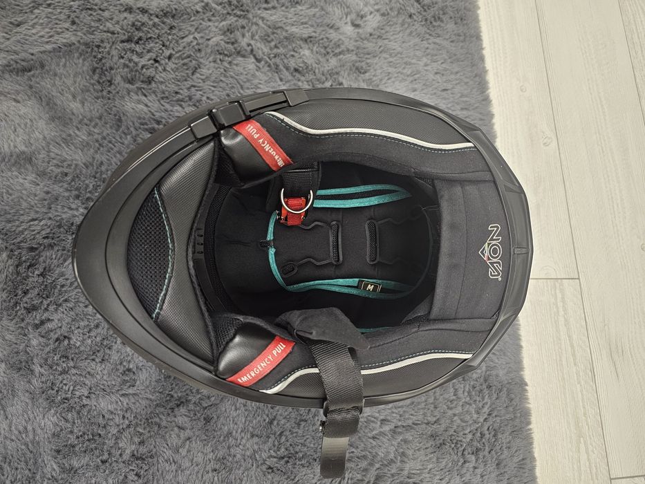 Casca moto NOS NS-10 Titanium Mat