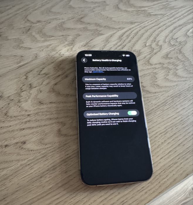 Vand iphone 13 pro max Gold 128 GB