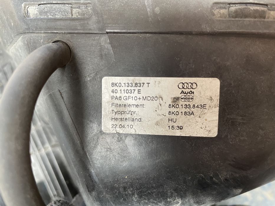 Carcasa filtru aer audi a4 b8 audi a5 2.0tdi caga caha