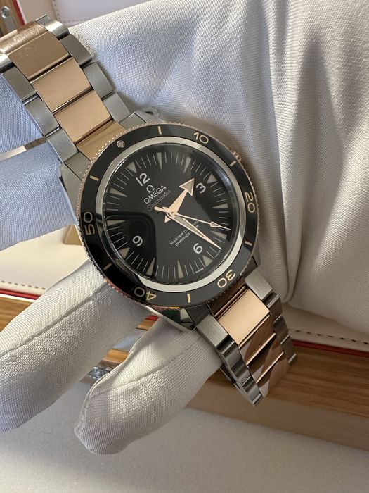ceas Omega Seamaster 300 Sedna gold/steel