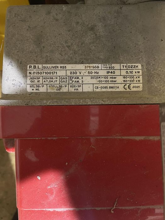 Котел Thermostahl 230 KW с газова горелка Rielo RS 5