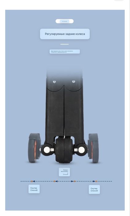 Велосипед, самокат, беговел 3 в 1 ( 7 режимов)