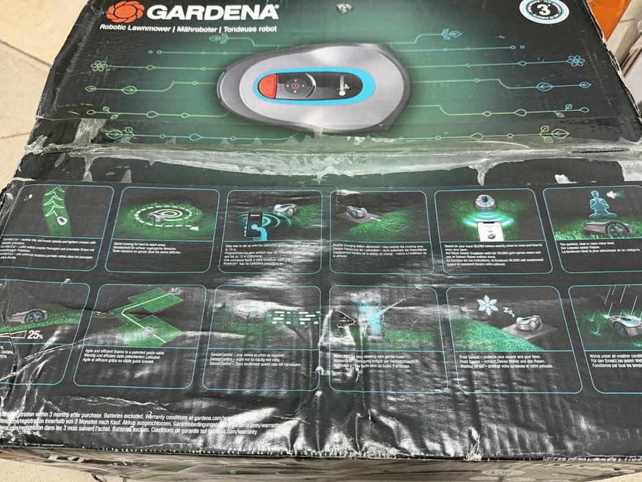 robot de tuns iarba Gardena Sileno Minimo 250