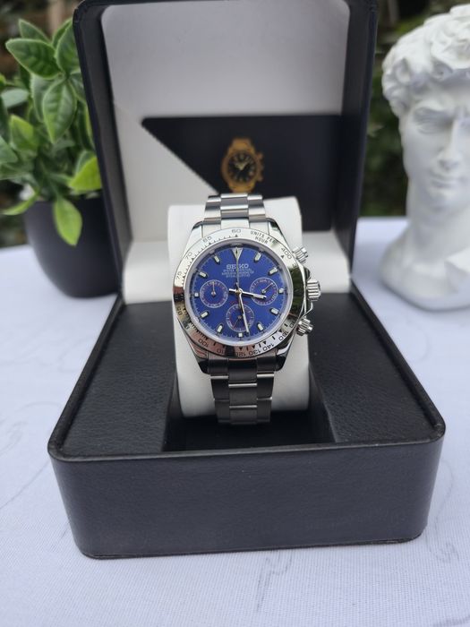 Ceas Seitona -40mm -Chronograph VK63 Hybrid -Custom Seiko