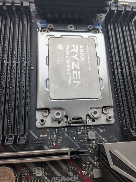 Ryzen threadripper 1900x + плата
