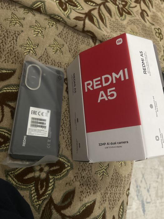 REDMI A5 новый телефон ашылмаган усталмаган