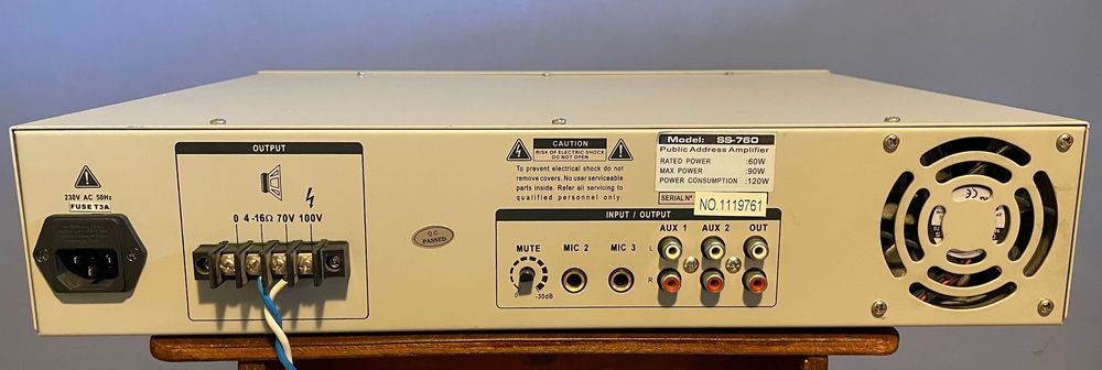 Усилвател и говорители Euroshine