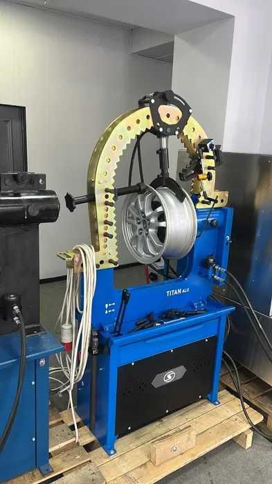 Стенд для правки дисков Sivik Titan Alu для прокатки штамповки st 17