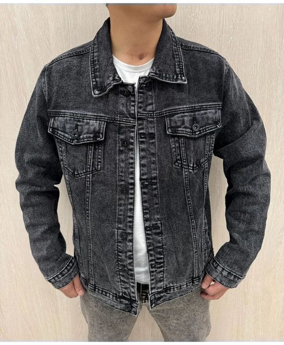 Джинсовая куртка 4xl