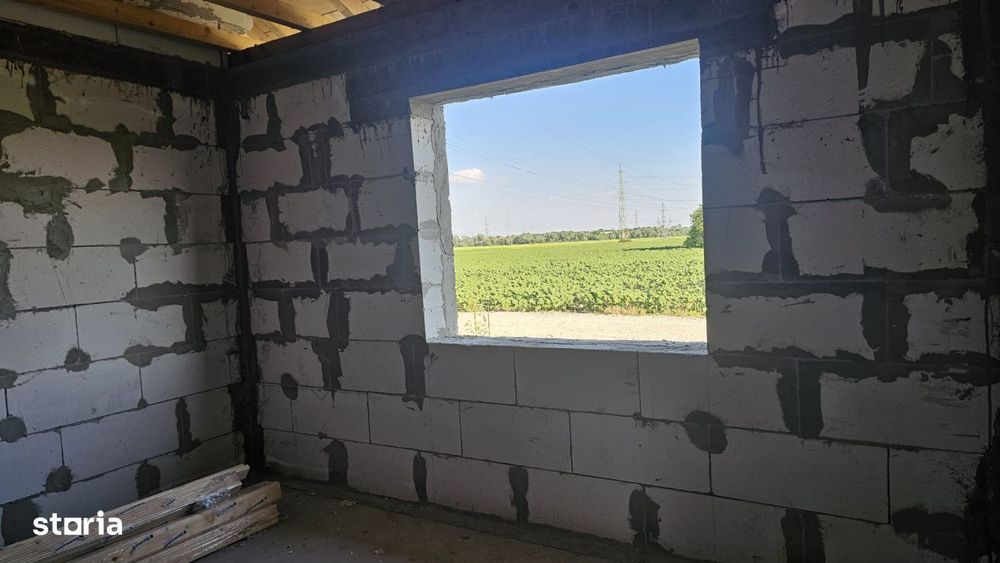 Casa in constructie de vanzare, 124 mp, zona Nord