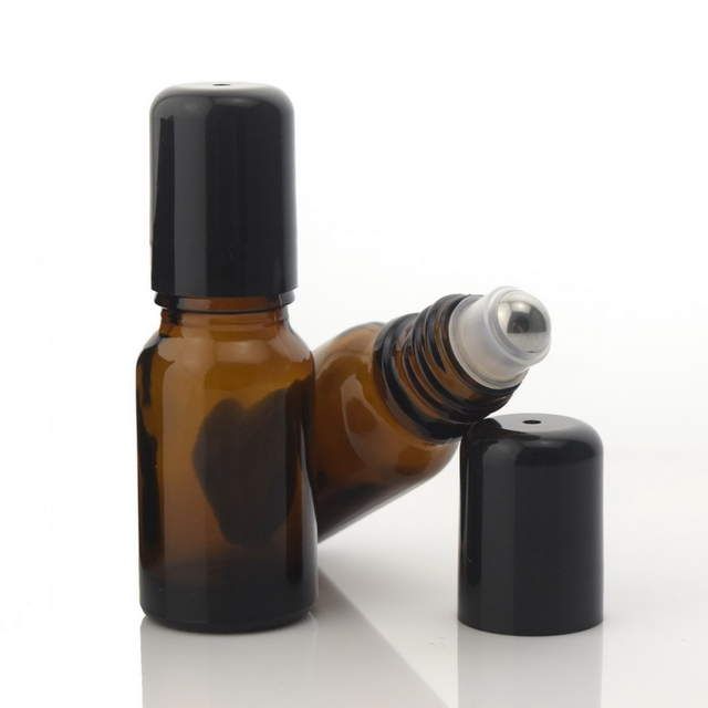 Шишета тъмни етерични, бутилки, флакони, шишенца, ролон, спрей гърло