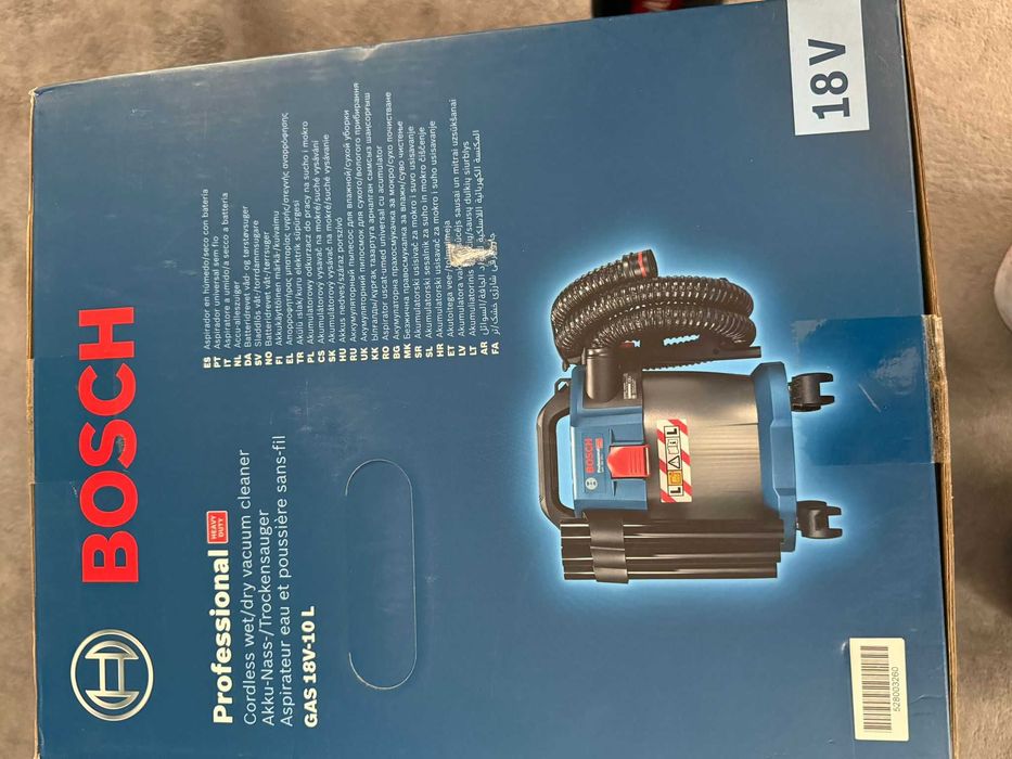 Aspirator Bosch Professional GAS 18V-10, fara acumulatori - SIGILAT