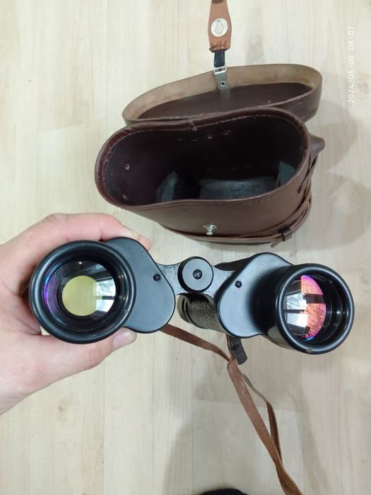 Бинокль Б8,12 военный советского периода