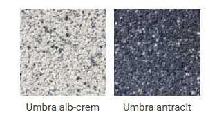 Pavaj Elis Umbra P3, 20x20cm, 6cm, alb-crem 300 buc, antracit 350 buc