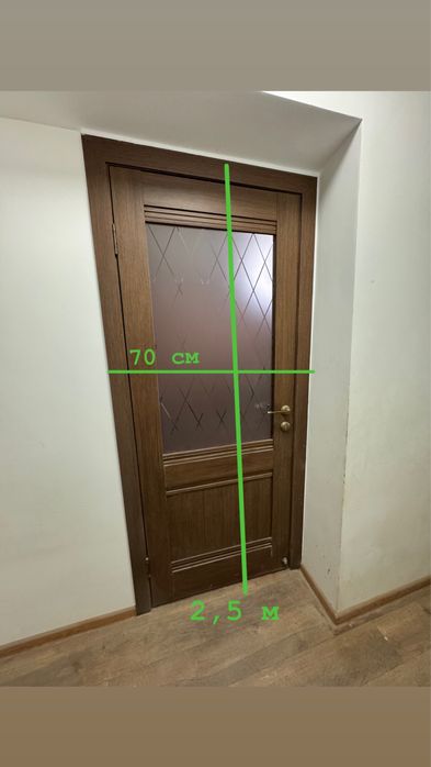 Продам межкомнатную дверь (б/у),