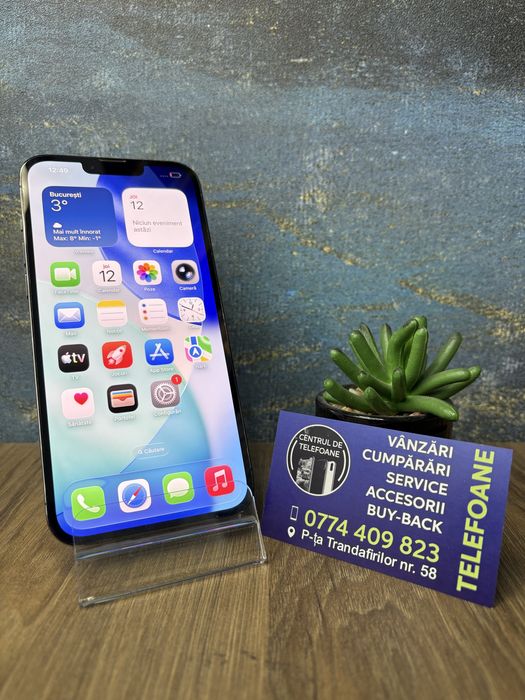 Iphone 13 Pro Max/128Gb/Garantie 2Ani Centrul de Telefoane/Rate