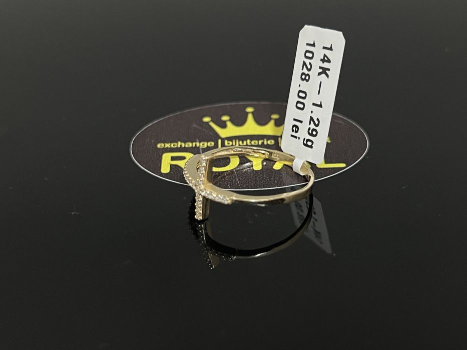 Bijuteria Royal CB : Inel dama aur 14k 1,29gr