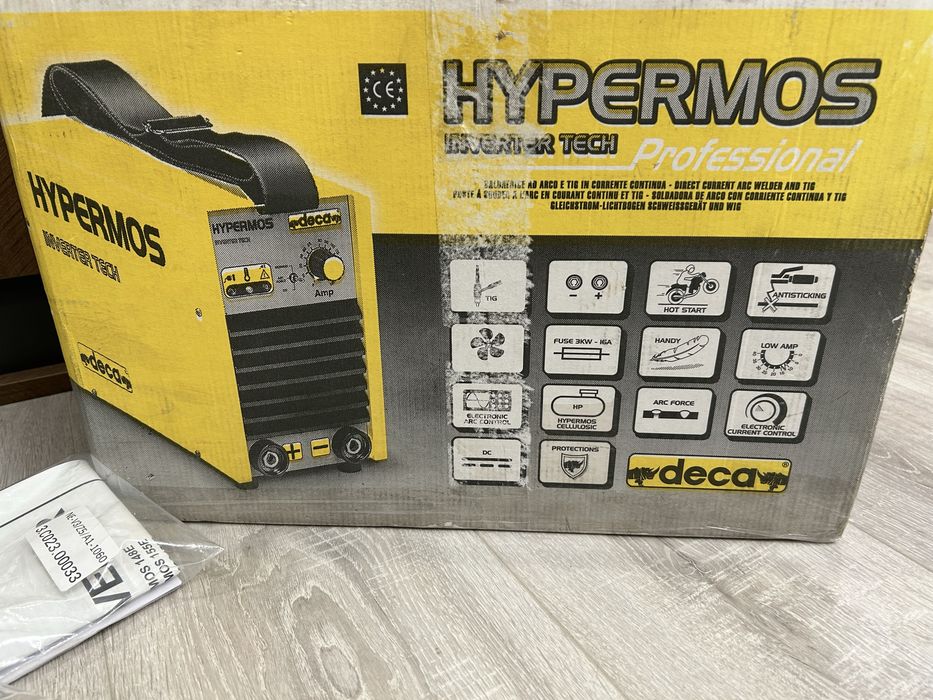 Инверторен електрожен 160А DECA Hypermos 175e[made in Italy/чисто нов]