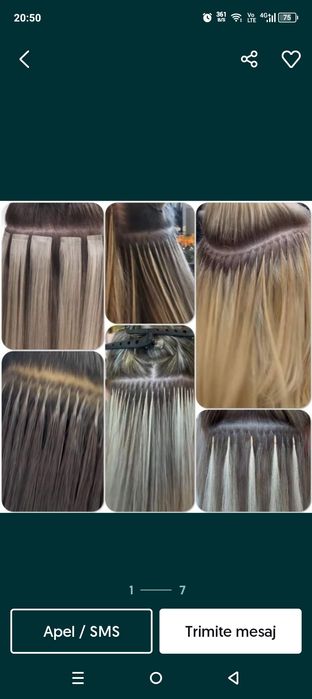 Întreținere/montare extensii par