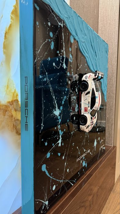 Картина машины Porsche 911 RSR