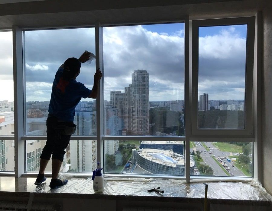 Солнцезащитная атермальная плёнка для зданий