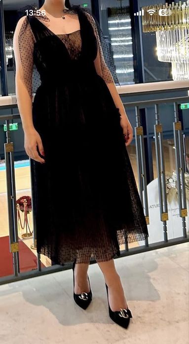 Rochie pe corset neagra