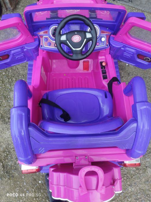 Продавам много запазена електрическа джипка