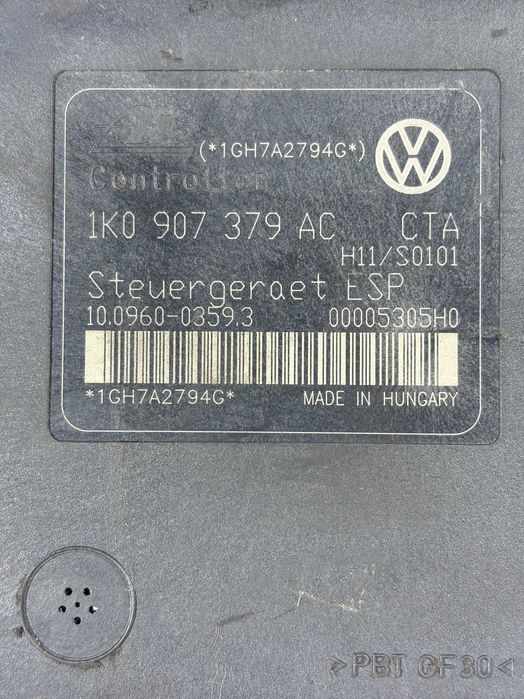 АБС Помпа Туран Дизел ABS Pompa VW Touran 2.0TDI OEM: 1K 614 517 AE