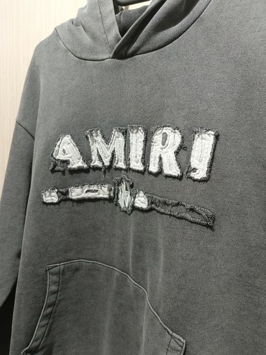 Худи Amiri серый