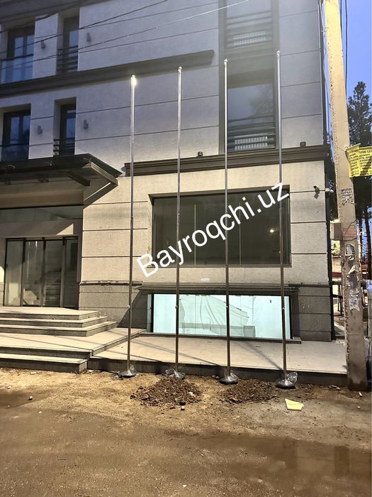 Флагшток Байрок устуни  Bayroq ustuni.