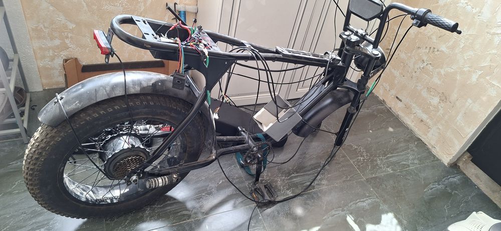 Электро байк на запчасти