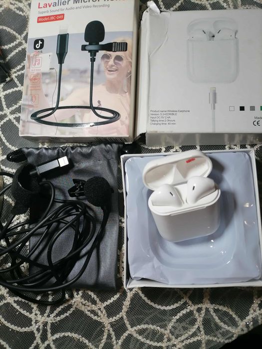 Слушалки и микрофон за Айфон