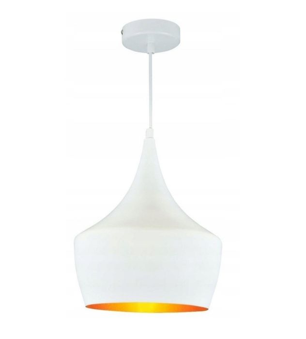 2 Lustre suspendate albe