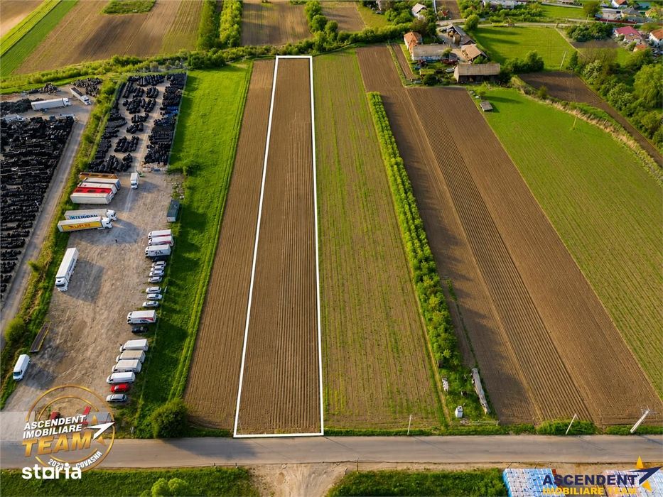 FILM! 5.000 mp teren, la marginea orasului Targu Secuiesc, aria indust