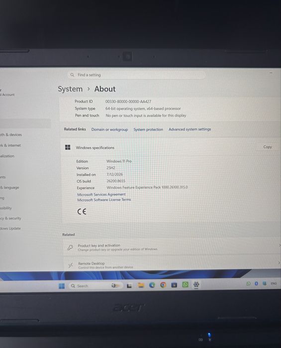 Laptop Acer Nitro 5
