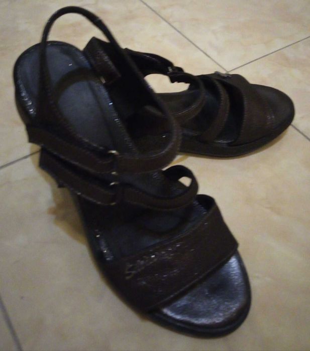 дамски сандали от естествена кожа