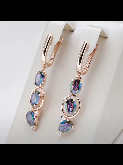 Комплект серьги цепочки кольцо 585RG585RG