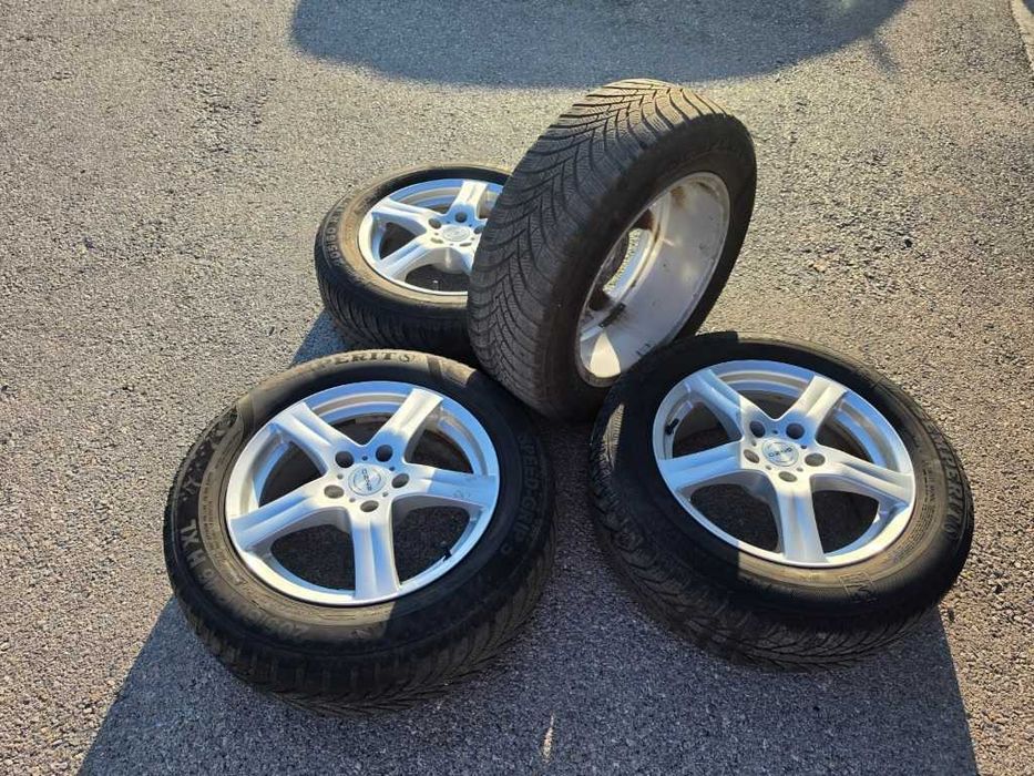 4бр гуми с алуминиеви джанти за Audi, VW, Seat, Skoda