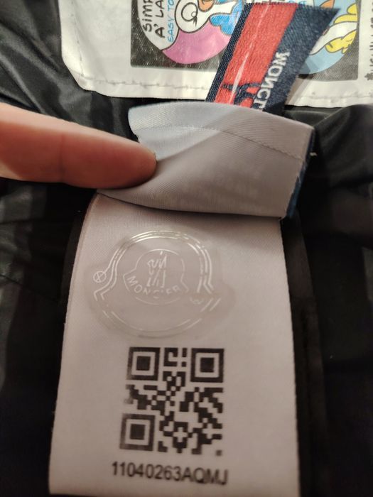 Пухено яке Moncler, размер 1, XS/S