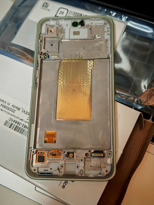 Нов Оригинален LCD Дисплей Service Pack за Samsung Galaxy A36 5G A366 / Lime /  GH82-36841C / Гаранция /