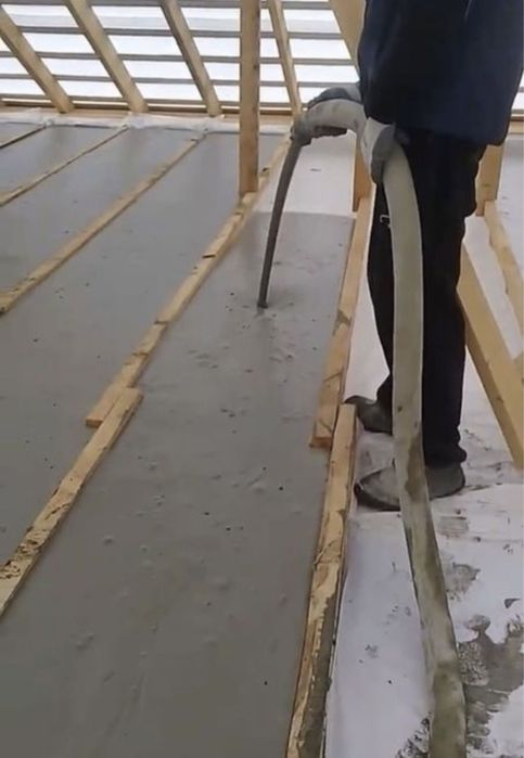 Пенобетон Утепление крыши