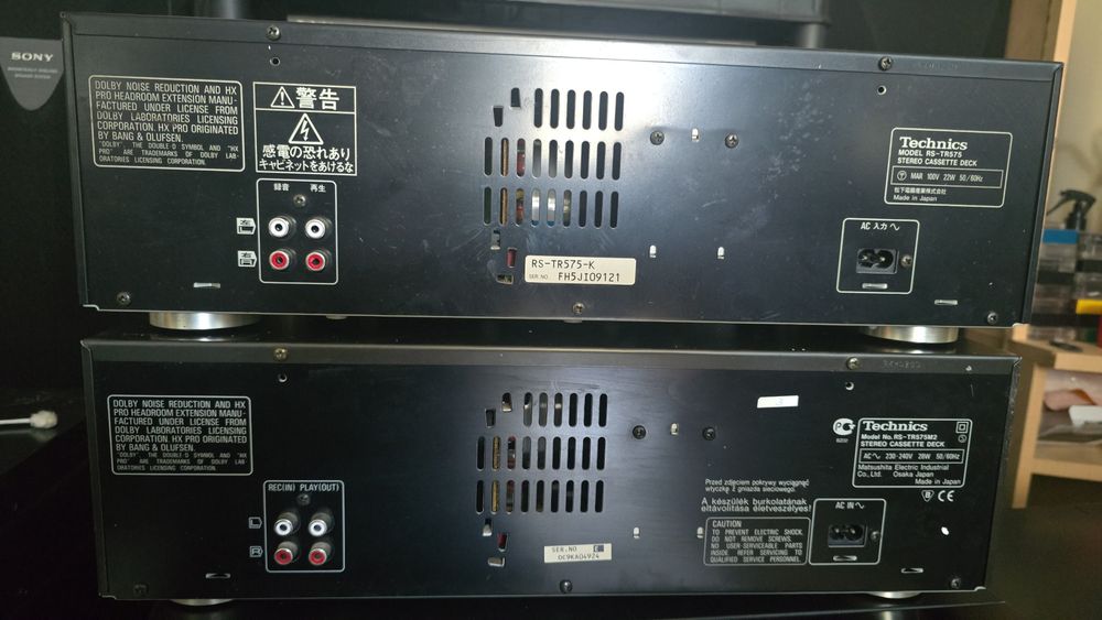 DECK Sony Technics