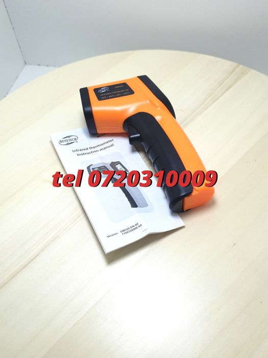 Termometru Industrial Profesional 50 380c Uni Galbennegru