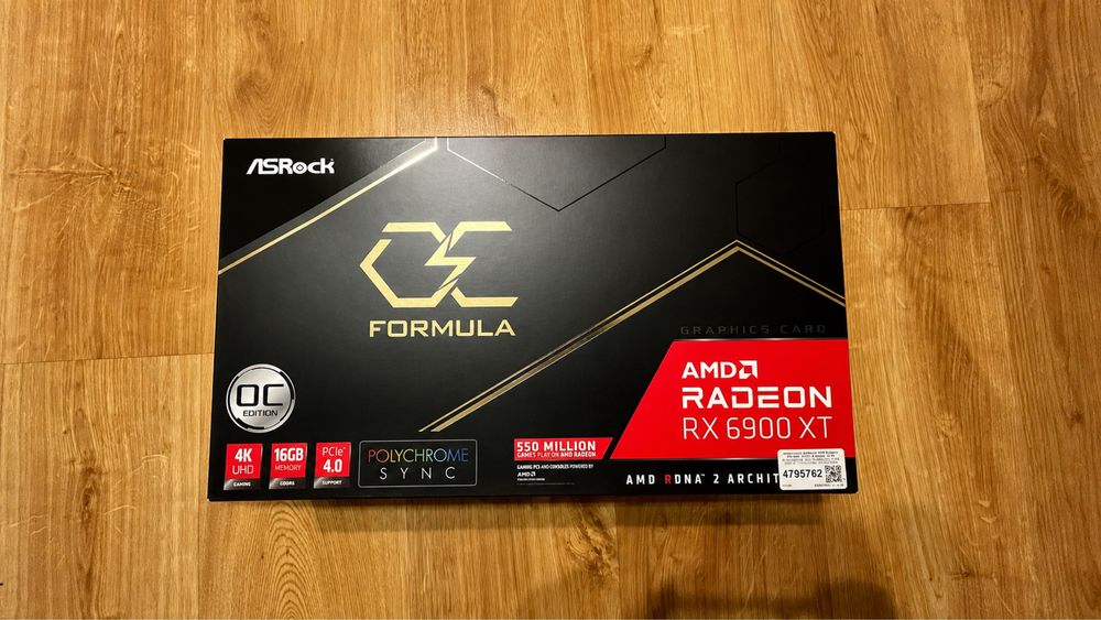 Видеокарта AMD RADEON RX6900XT OC Formula 16gb(как новая)