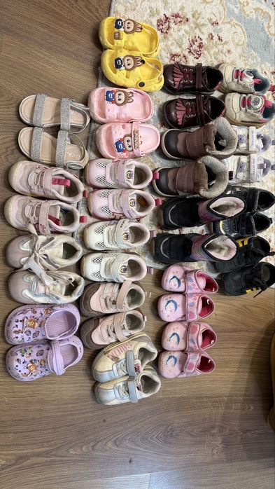 Б/у аяқ киімдер 22-23 р