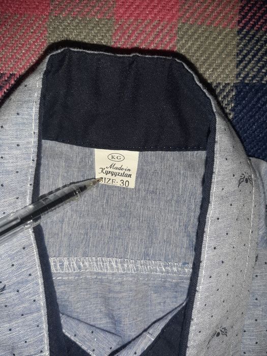 Летняя рубашка на мальчика